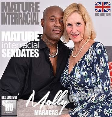 Mature.nl, Mature.eu: Molly Maracas (54) - British housewife Molly Maracas  goes interracial (2018-06-10) - SD - 329 MB | PornKeep