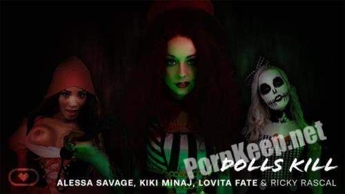 [VirtualRealPorn] Alessa Savage, Kiki Minaj, Lovita Fate & Ricky Rascal (Dolls Kill / 31.10.2019) [Samsung] (FullHD 1080p, 4.20 GB)