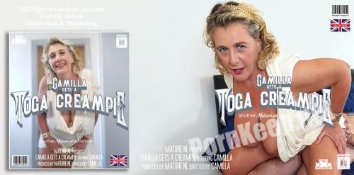 [Mature.nl, Mature.eu] Camilla C. (EU) (47) - Camilla dresses up in a toga and waiting for her pussy to be filled with a creampie (FullHD 1080p, 1.46 GB)