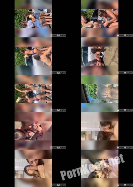 Riley Reid Cum Swapping Porn - PornKeep - AbbieMaley: Abbie Maley & Riley Reid - Cum Swapping Carwash  (20.10.2021) - FullHD 1080p
