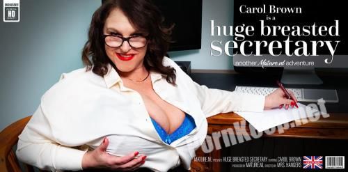PornKeep - Mature.nl: Carol Brown (EU) (54) - Huge breasted secretary Carol  brown is horny at work / 14334 - FullHD 1080p