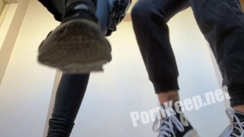 [PetitePrincessFemDom] Mistress Kira and Mistress Sofi - Double POV Spitting And Dirty Sneaker Soles Worship (FullHD 1080p, 540.26 MB)